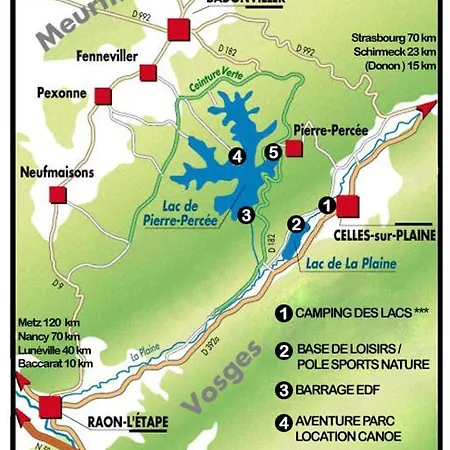 Aux 2 Lacs Lägenhet Pierre-Percée